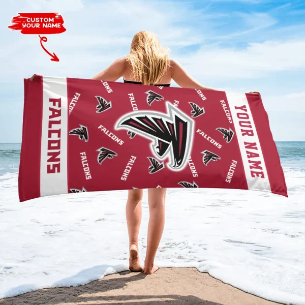 Atlanta Falcons NFL Beach Towels New 2025 AZBTOWEL388 - Image 2