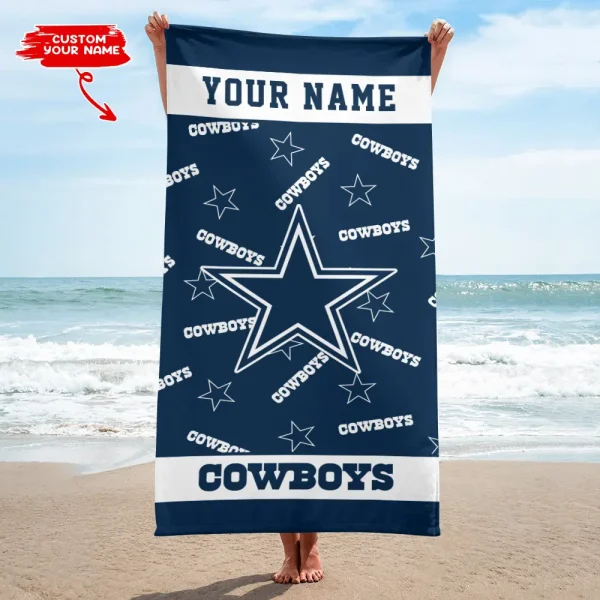 Dallas Cowboys NFL Beach Towels New 2025 AZBTOWEL395