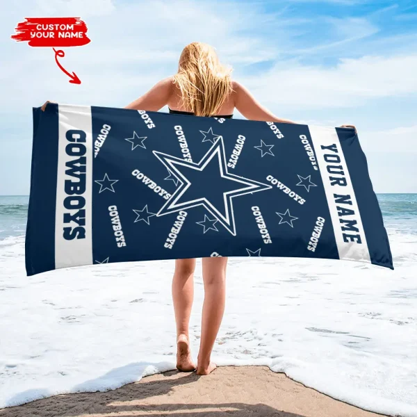 Dallas Cowboys NFL Beach Towels New 2025 AZBTOWEL395 - Image 2