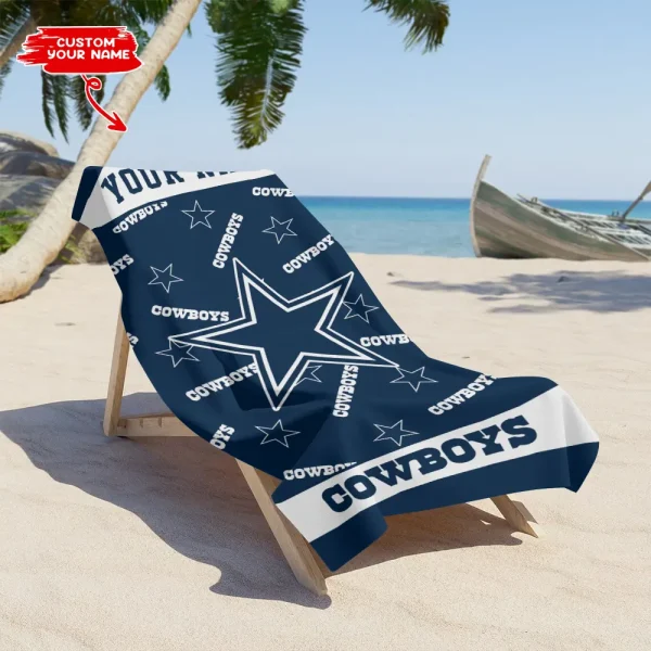 Dallas Cowboys NFL Beach Towels New 2025 AZBTOWEL395 - Image 3