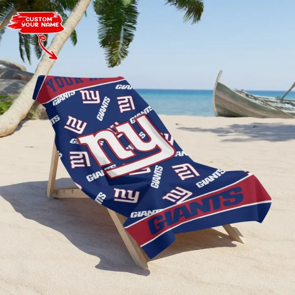 New York Giants NFL Beach Towels New 2025 AZBTOWEL410 - Image 3