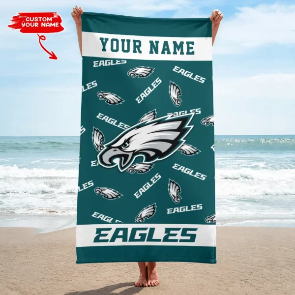 Philadelphia Eagles NFL Beach Towels New 2025 AZBTOWEL412