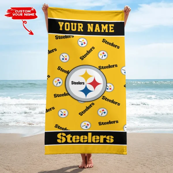 Pittsburgh Steelers NFL Beach Towels New 2025 AZBTOWEL413