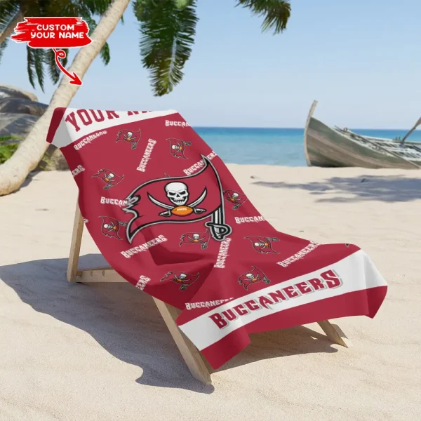 Tampa Bay Buccaneers NFL Beach Towels New 2025 AZBTOWEL416 - Image 3