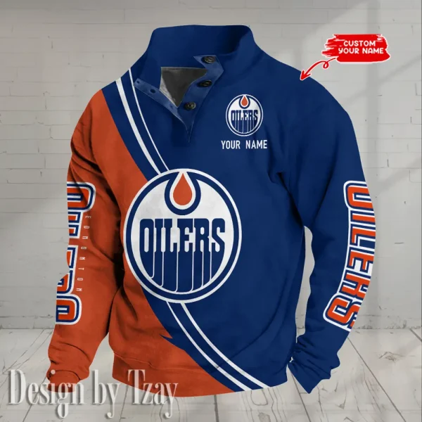 Edmonton Oilers NHL Standard Pullover Sweatshirt Trending 2025 S9DBSCH1744
