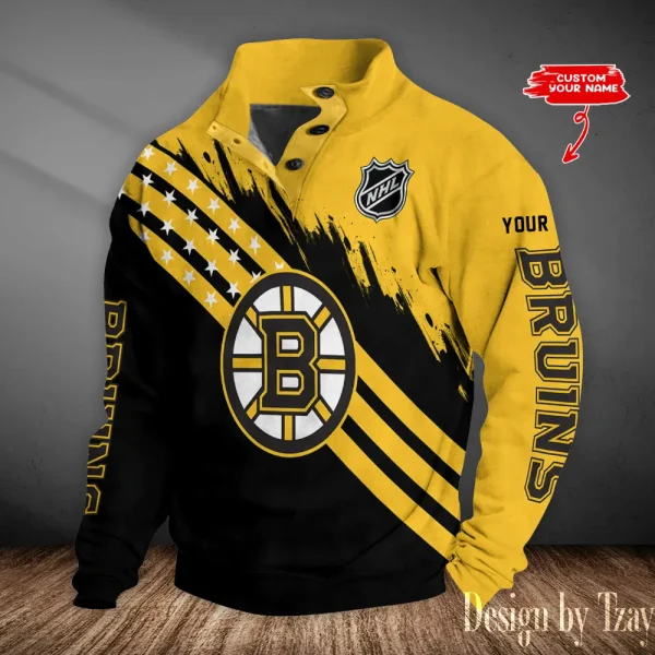 Boston Bruins NHL Standard Pullover Sweatshirt Trending 2025 S9DBSCH1765