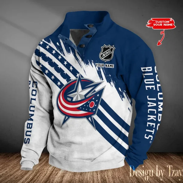 Columbus Blue Jackets NHL Standard Pullover Sweatshirt Trending 2025 S9DBSCH1771