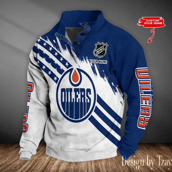 Edmonton Oilers NHL Standard Pullover Sweatshirt Trending 2025 S9DBSCH1774