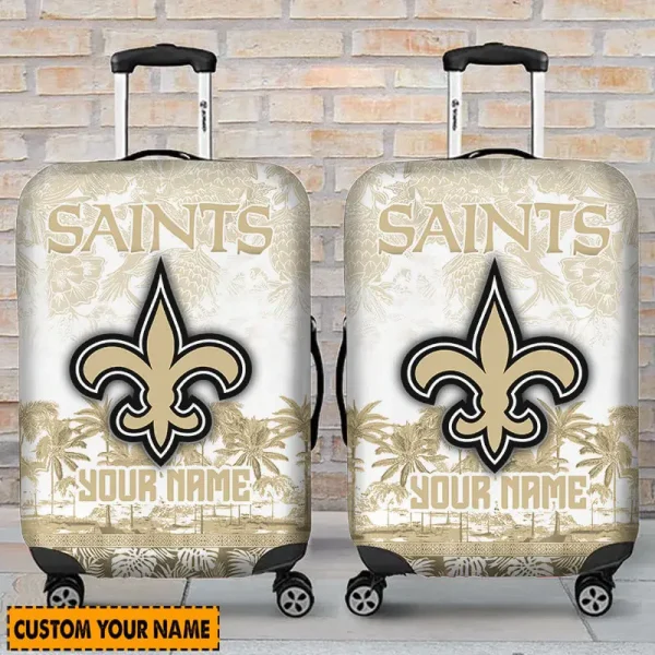 New Orleans Saints Suitcase Cover Best Gift For Fan SPTLUCO001