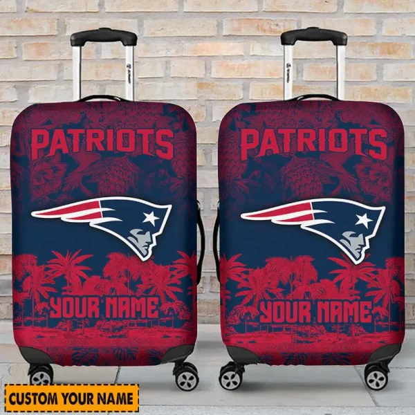 New England Patriots Suitcase Cover Best Gift For Fan SPTLUCO002