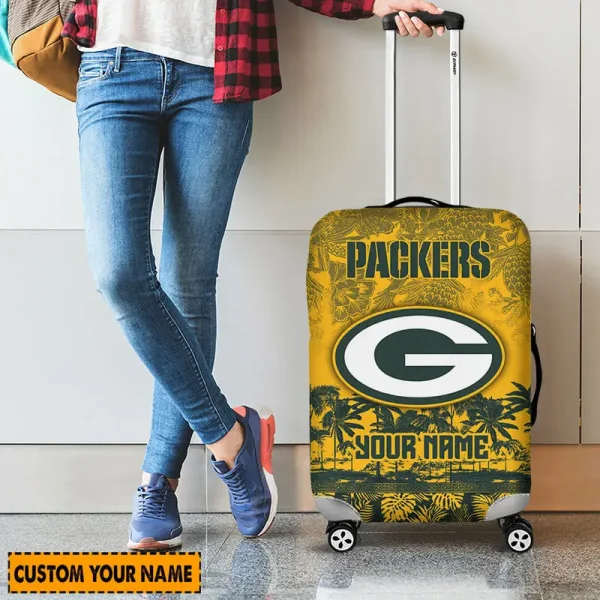 Green Bay Packers Suitcase Cover Best Gift For Fan SPTLUCO005 - Image 4
