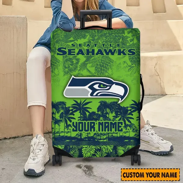 Seattle Seahawks Suitcase Cover Best Gift For Fan SPTLUCO006 - Image 3