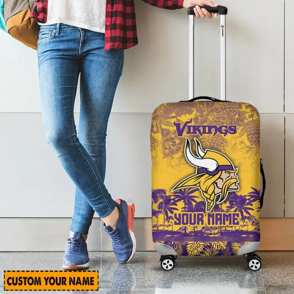Minnesota Vikings Suitcase Cover Best Gift For Fan SPTLUCO007 - Image 4