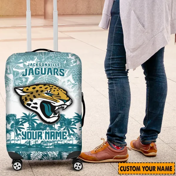 Jacksonville Jaguars Suitcase Cover Best Gift For Fan SPTLUCO011 - Image 2