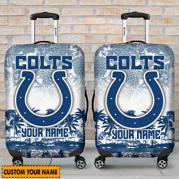 Indianapolis Colts Suitcase Cover Best Gift For Fan SPTLUCO015
