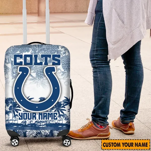 Indianapolis Colts Suitcase Cover Best Gift For Fan SPTLUCO015 - Image 2