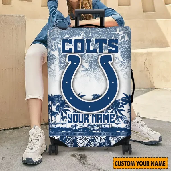 Indianapolis Colts Suitcase Cover Best Gift For Fan SPTLUCO015 - Image 3