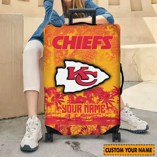 Kansas City Chiefs Suitcase Cover Best Gift For Fan SPTLUCO019 - Image 2