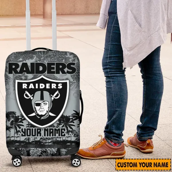 Las Vegas Raiders Suitcase Cover Best Gift For Fan SPTLUCO020 - Image 3