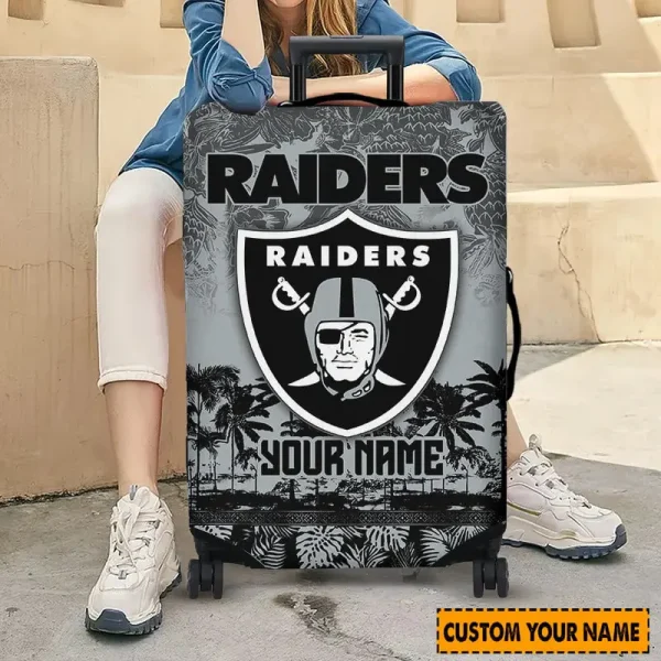 Las Vegas Raiders Suitcase Cover Best Gift For Fan SPTLUCO020 - Image 4