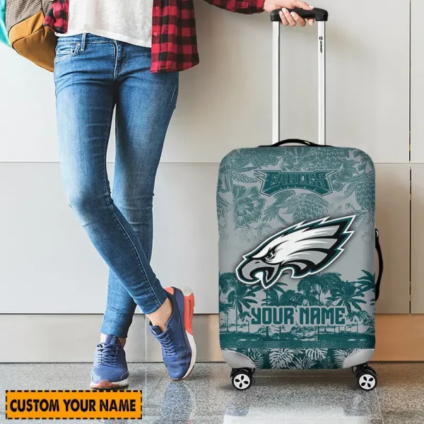 Philadelphia Eagles Suitcase Cover Best Gift For Fan SPTLUCO022 - Image 2