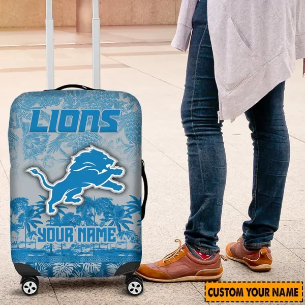 Detroit Lions Suitcase Cover Best Gift For Fan SPTLUCO023 - Image 2