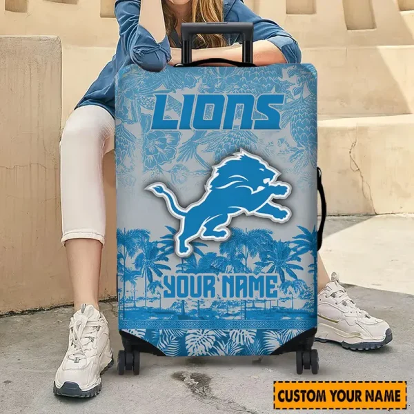 Detroit Lions Suitcase Cover Best Gift For Fan SPTLUCO023 - Image 3