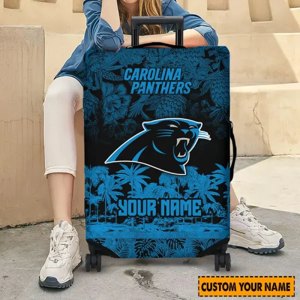 Carolina Panthers Suitcase Cover Best Gift For Fan SPTLUCO027 - Image 3
