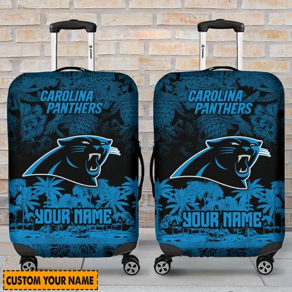 Carolina Panthers Suitcase Cover Best Gift For Fan SPTLUCO027