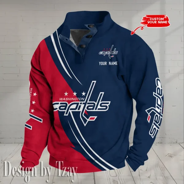 Washington Capitals NHL Standard Pullover Sweatshirt Trending 2025 S9DBSCH1758