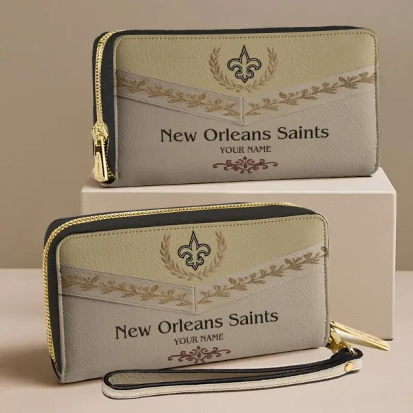 New Orleans Saints NFL Woman Clutch Purse Wallet Special Style
