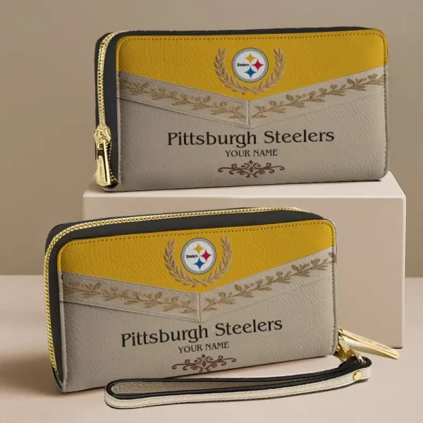 Pittsburgh Steelers NFL Woman Clutch Purse Wallet Special Style