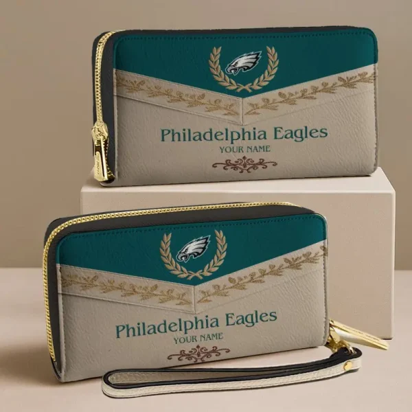 Philadelphia Eagles NFL Woman Clutch Purse Wallet Special Style