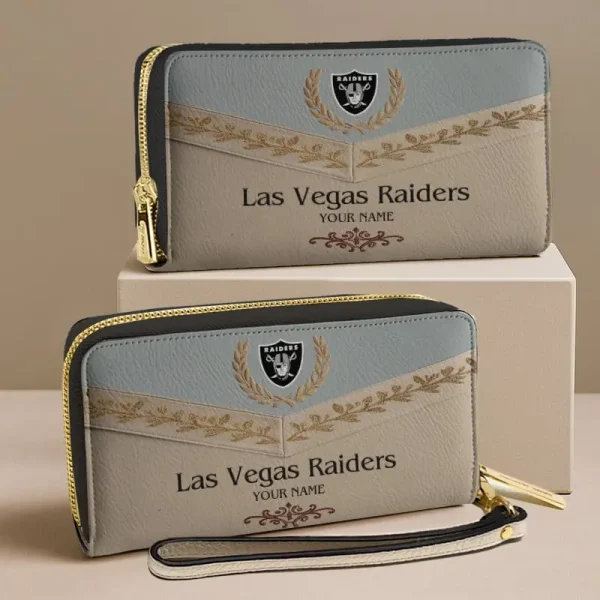 Las Vegas Raiders NFL Woman Clutch Purse Wallet Special Style