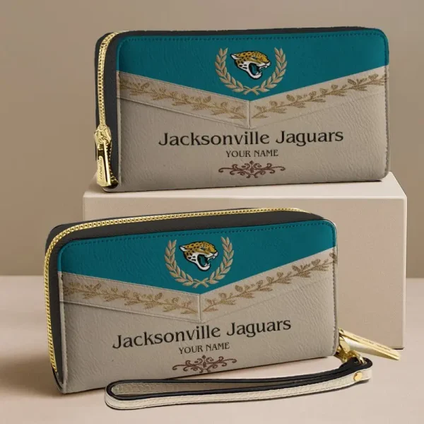 Jacksonville Jaguars NFL Woman Clutch Purse Wallet Special Style