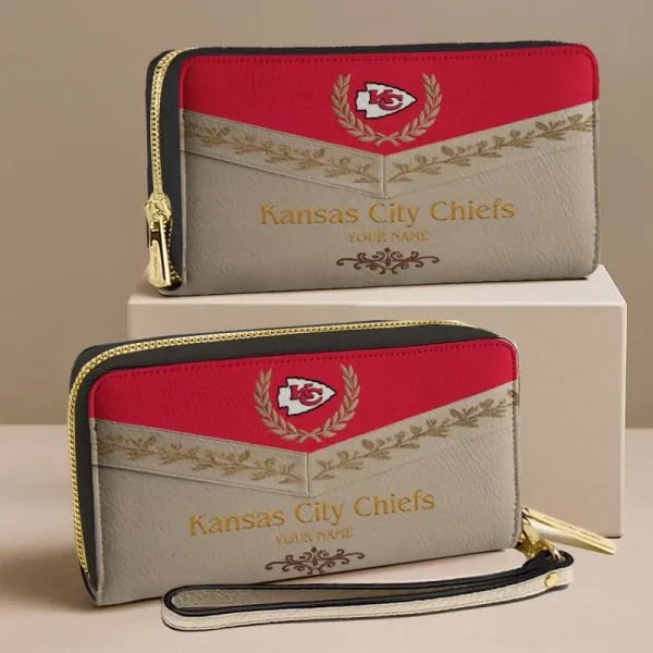Kansas City Chiefs NFL Woman Clutch Purse Wallet Special Style