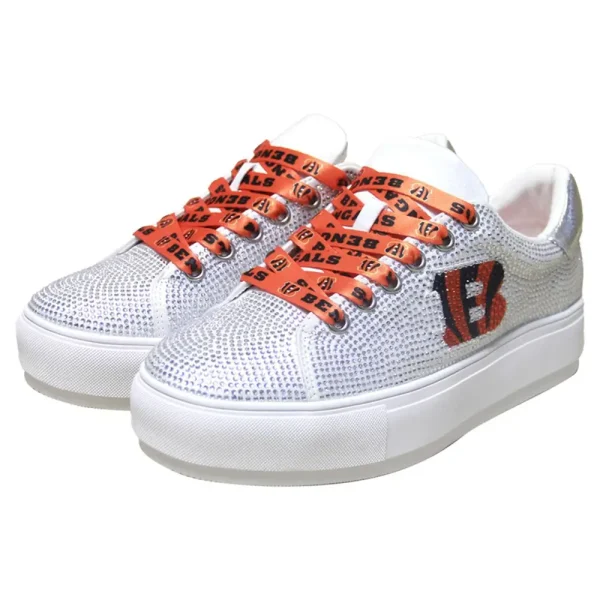 Cincinnati Bengals NFL Team Crystal Shoes