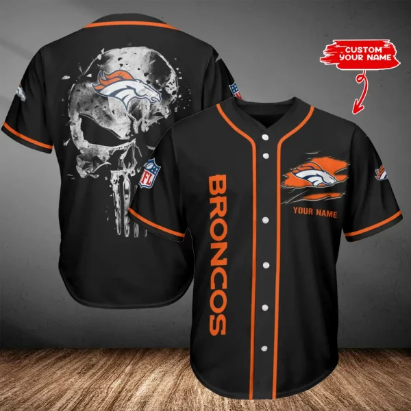 Denver Broncos Casual Button Baseball Shirt Trending 2025 AZCBJS638