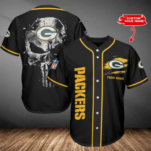Green Bay Packers Casual Button Baseball Shirt Trending 2025 AZCBJS640