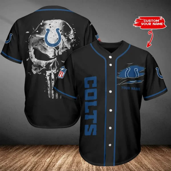 Indianapolis Colts Casual Button Baseball Shirt Trending 2025 AZCBJS642