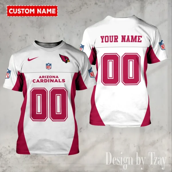 Arizona Cardinals Summer Fashion Casual T-Shirt Gift For Sport Fans AZTS1084