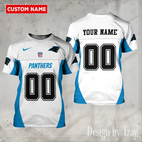 Carolina Panthers Summer Fashion Casual T-Shirt Gift For Sport Fans AZTS1087