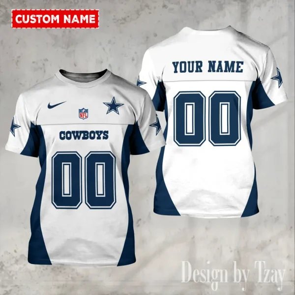 Dallas Cowboys Summer Fashion Casual T-Shirt Gift For Sport Fans AZTS1095