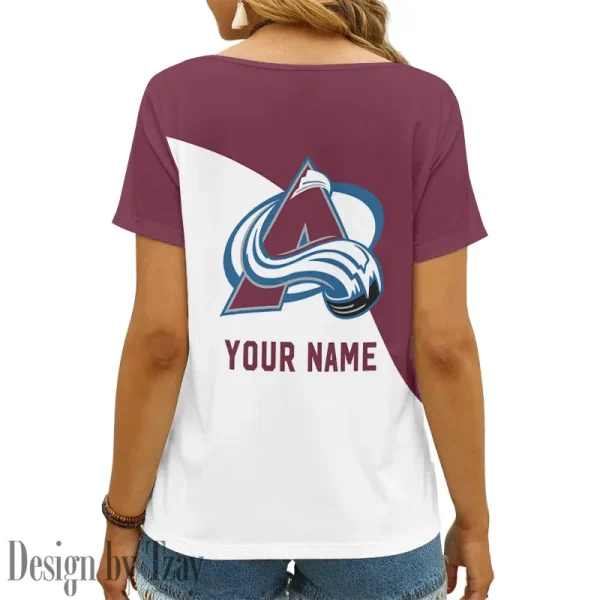 Colorado Avalanche NHL Summer New Women's Short Sleeve T-shirt 3D Trending 2025 AGCWTS837 - Image 2