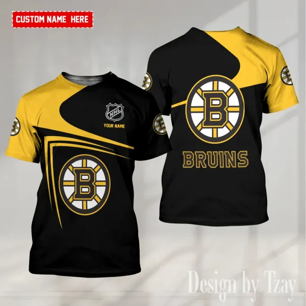 Boston Bruins NHL Summer Fashion Casual T-Shirt Gift For Sport Fans AZTS1130