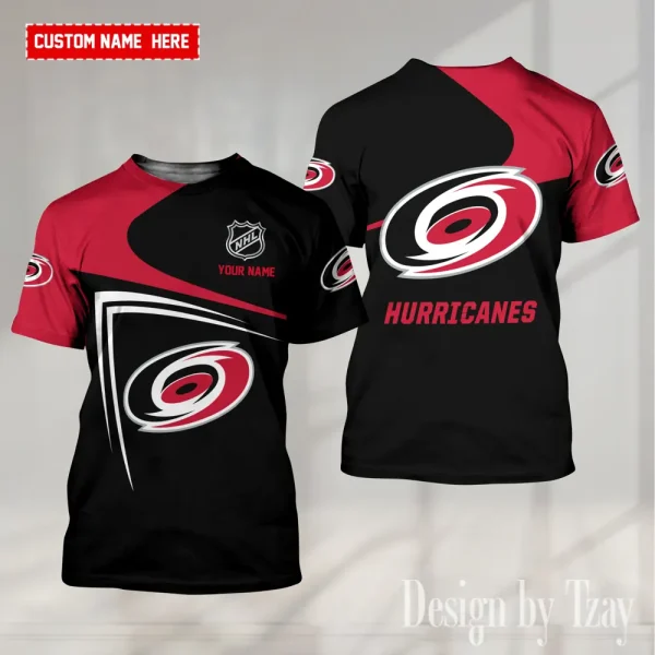 Carolina Hurricanes NHL Summer Fashion Casual T-Shirt Gift For Sport Fans AZTS1133
