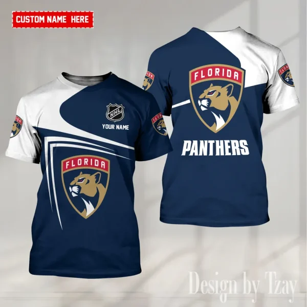 Florida Panthers NHL Summer Fashion Casual T-Shirt Gift For Sport Fans AZTS1140