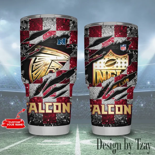 Atlanta Falcons NFL Tumbler 30Oz Travel Mug Gift For Fans 20225 BGTUM789