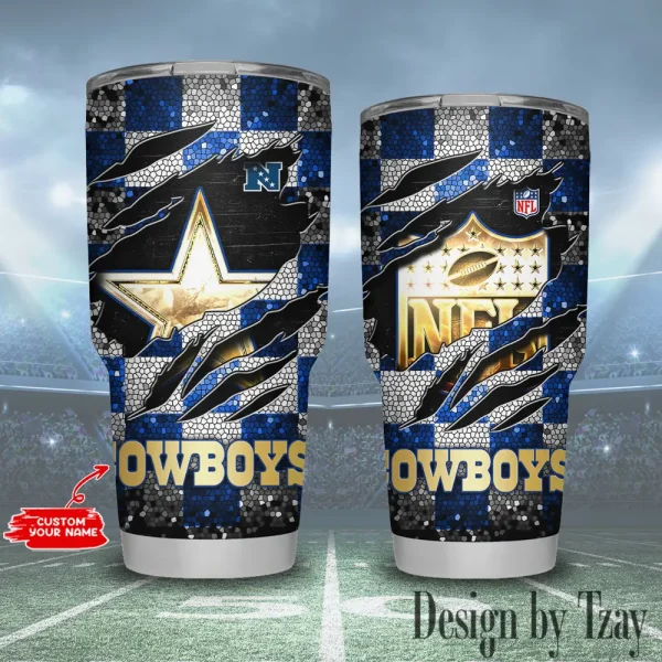 Dallas Cowboys NFL Tumbler 30Oz Travel Mug Gift For Fans 20225 BGTUM796