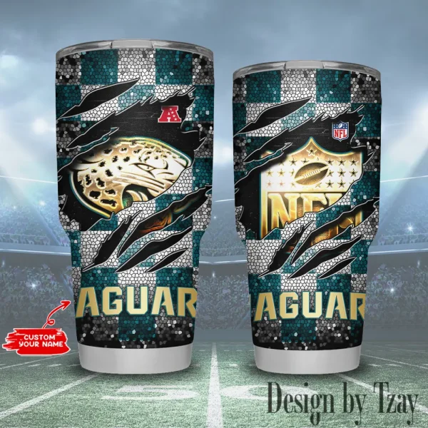 Jacksonville Jaguars NFL Tumbler 30Oz Travel Mug Gift For Fans 20225 BGTUM802